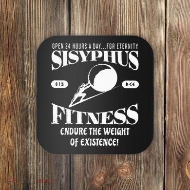 Sisyphus Ness Greek Mythology Workout S Coaster