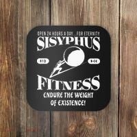 Sisyphus Ness Greek Mythology Workout S Coaster thumb 0