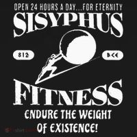 Sisyphus Ness Greek Mythology Workout S Mousepad thumb 1
