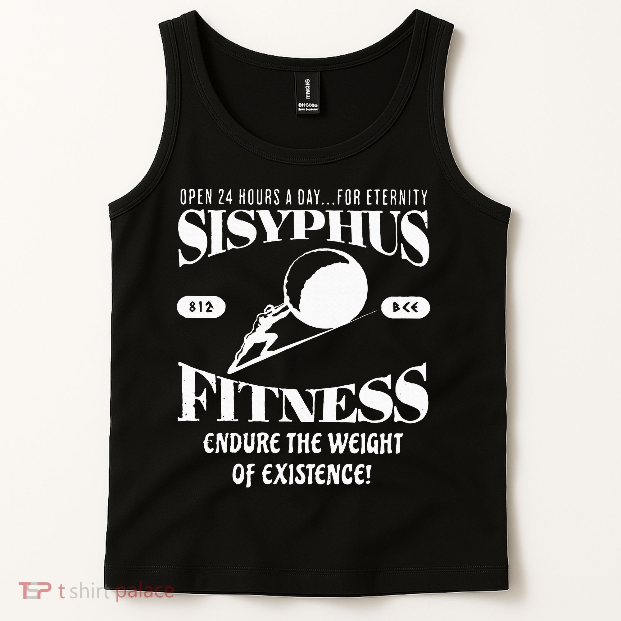 Sisyphus Ness Greek Mythology Workout S Tank Top