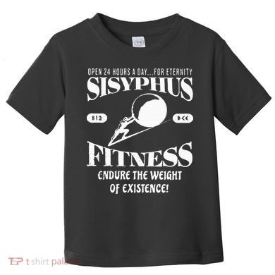 Sisyphus Ness Greek Mythology Workout S Toddler T-Shirt