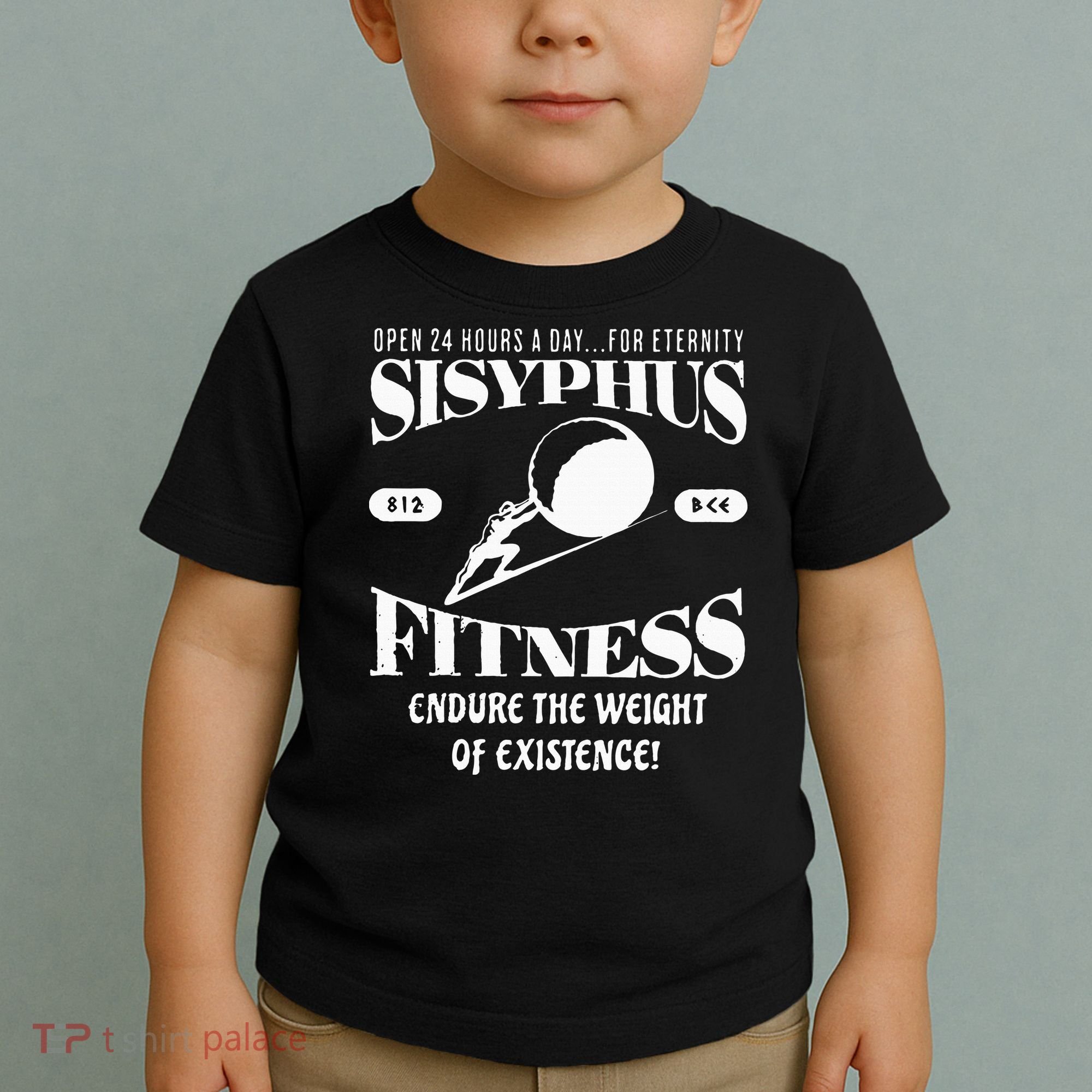 Sisyphus Ness Greek Mythology Workout S Toddler T-Shirt