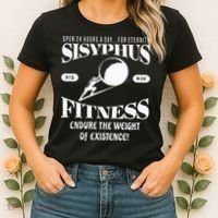 Sisyphus Ness Greek Mythology Workout S Women's T-Shirt thumb 2