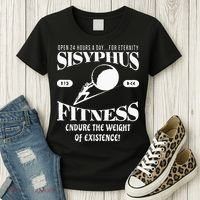 Sisyphus Ness Greek Mythology Workout S Women's T-Shirt thumb 3
