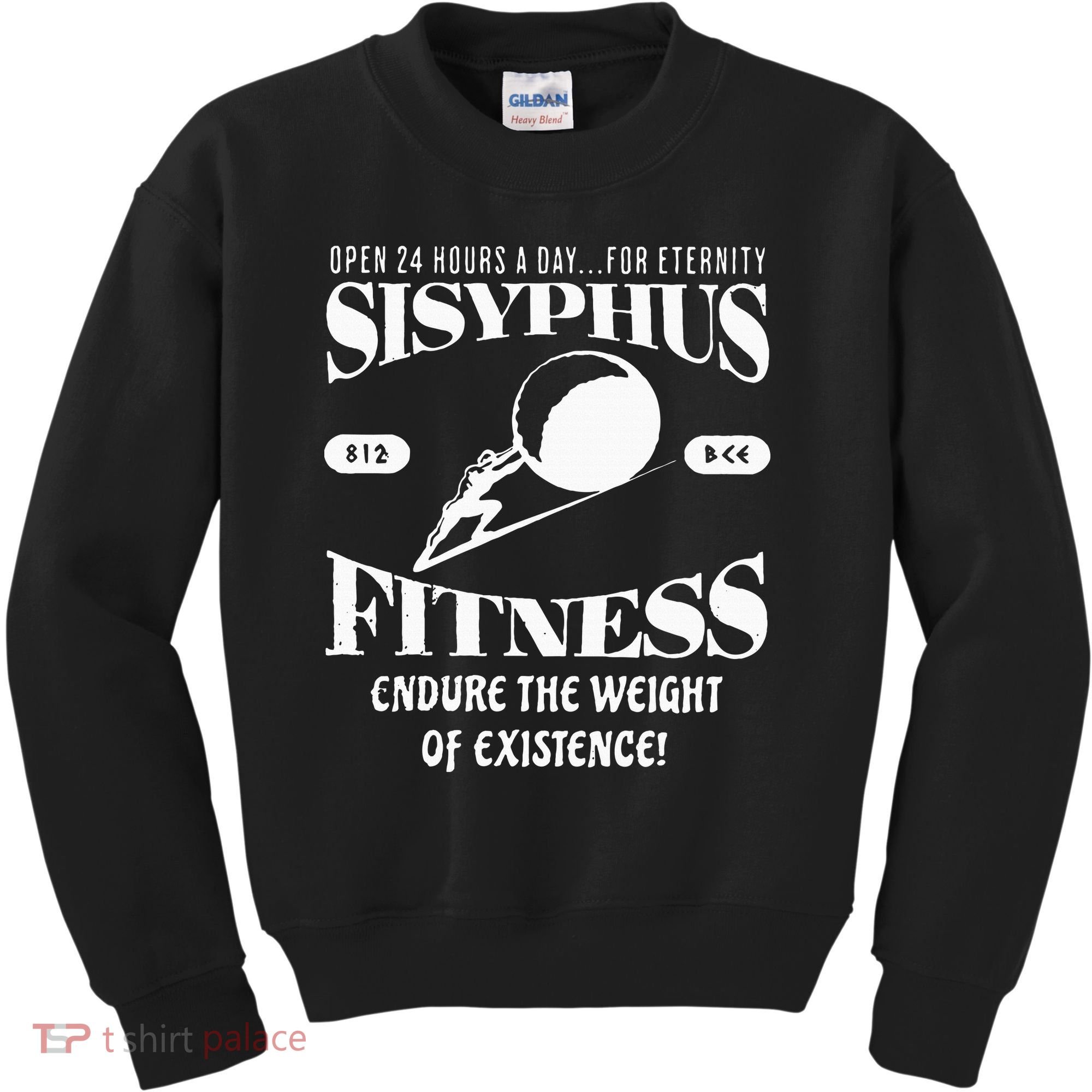 Sisyphus Ness Greek Mythology Workout S Kids Sweatshirt