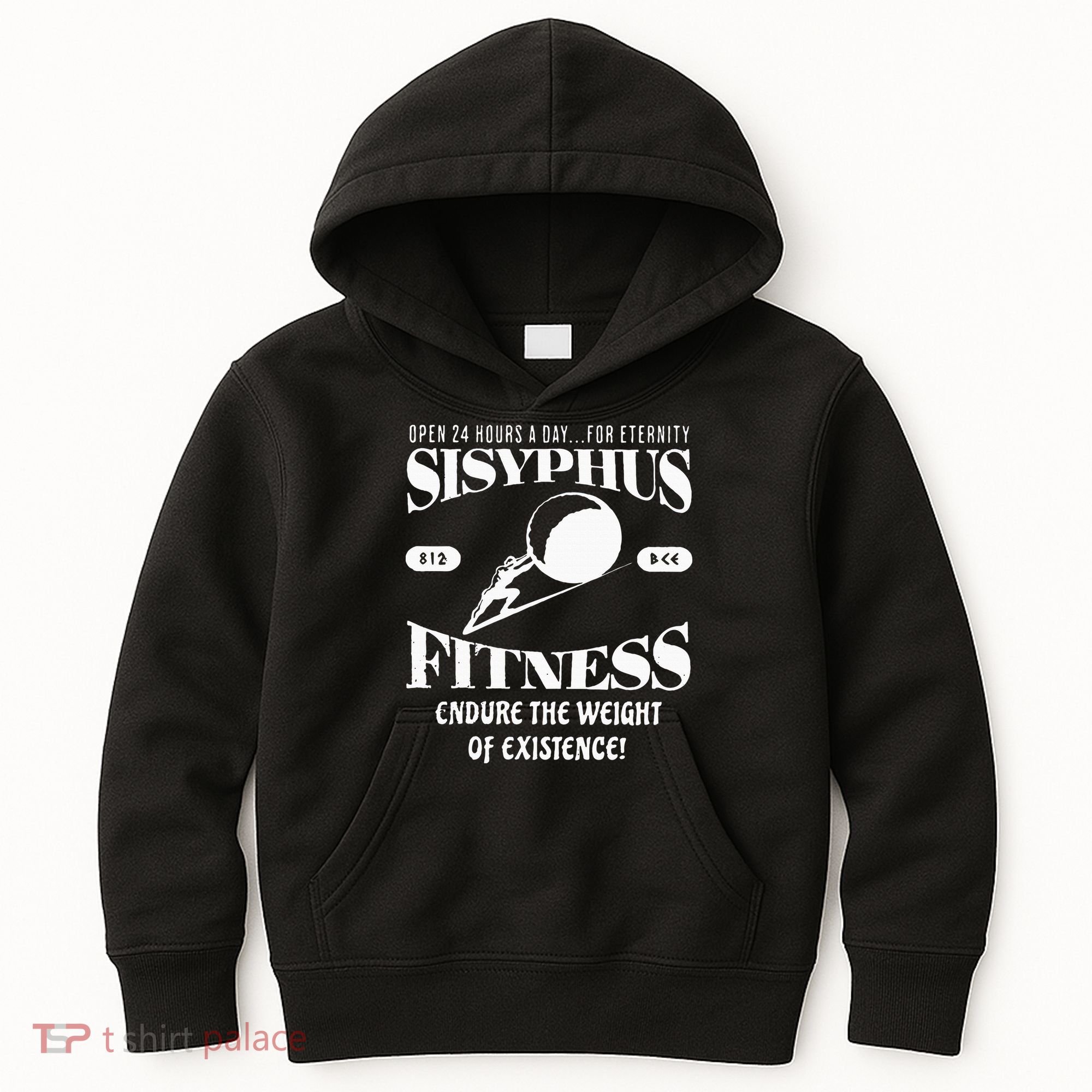 Sisyphus Ness Greek Mythology Workout S Kids Hoodie