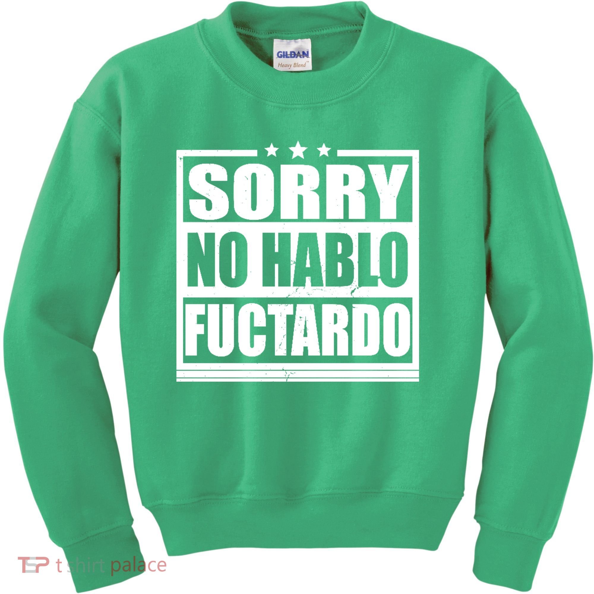 Sorry No Hablo Fuctardo Funny Kids Sweatshirt