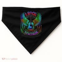Spectrum Neurodiversity I ROCK THE SPECTRUM Autism USA-Made Doggie Bandana thumb 0