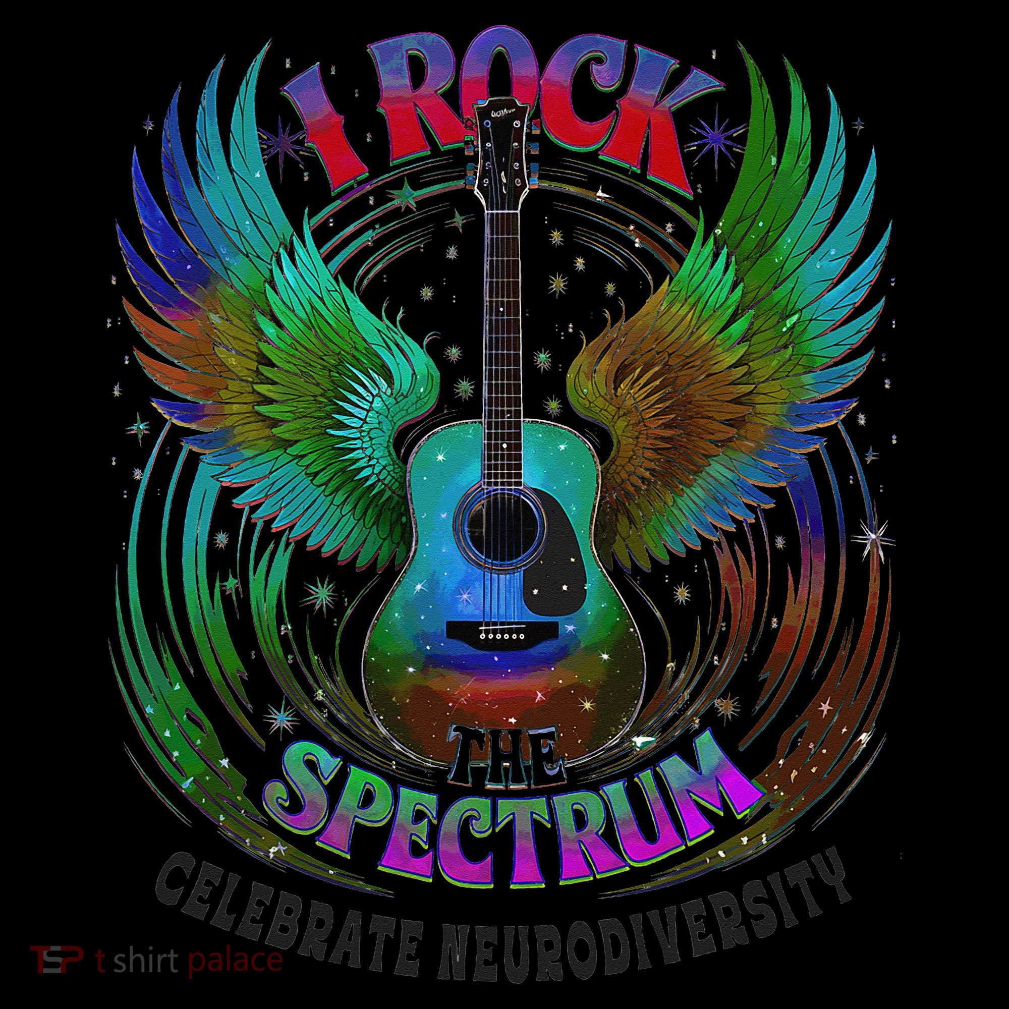Spectrum Neurodiversity I ROCK THE SPECTRUM Autism Coffee Mug