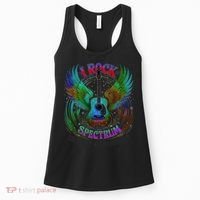 Spectrum Neurodiversity I ROCK THE SPECTRUM Autism Women's Tank Top thumb 0