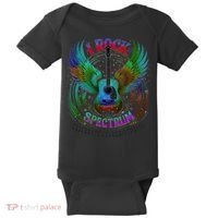 Spectrum Neurodiversity I ROCK THE SPECTRUM Autism Baby Bodysuit thumb 0
