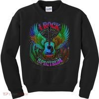 Spectrum Neurodiversity I ROCK THE SPECTRUM Autism Kids Sweatshirt thumb 0