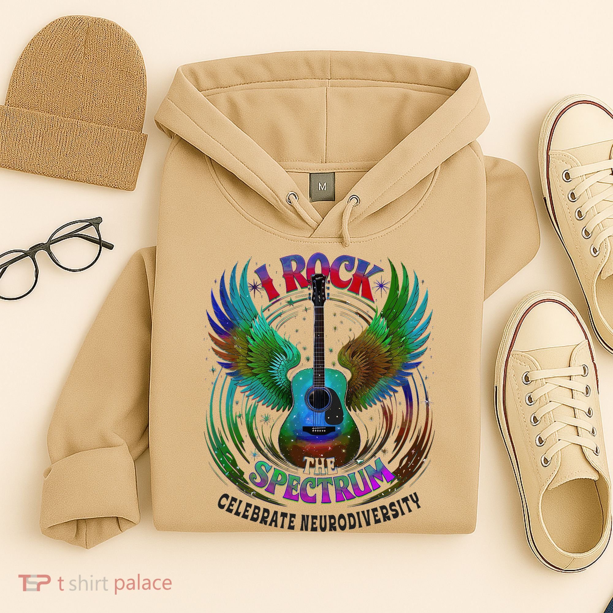 Spectrum Neurodiversity I ROCK THE SPECTRUM Autism Hoodie