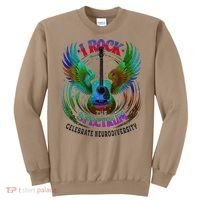 Spectrum Neurodiversity I ROCK THE SPECTRUM Autism Sweatshirt thumb 0