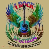 Spectrum Neurodiversity I ROCK THE SPECTRUM Autism Sweatshirt thumb 2