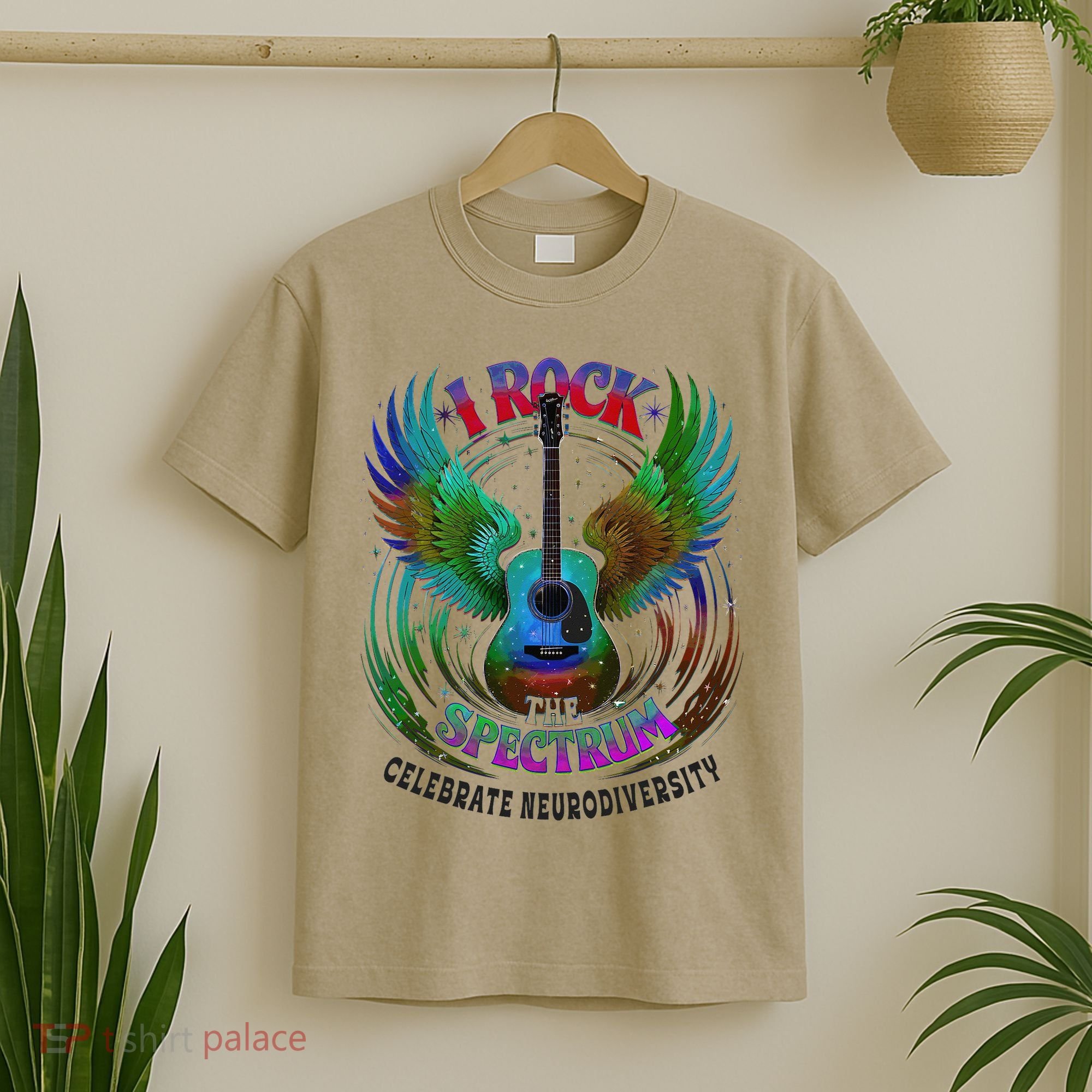Spectrum Neurodiversity I ROCK THE SPECTRUM Autism T-Shirt