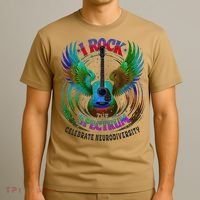 Spectrum Neurodiversity I ROCK THE SPECTRUM Autism T-Shirt thumb 3
