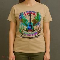 Spectrum Neurodiversity I ROCK THE SPECTRUM Autism T-Shirt thumb 4