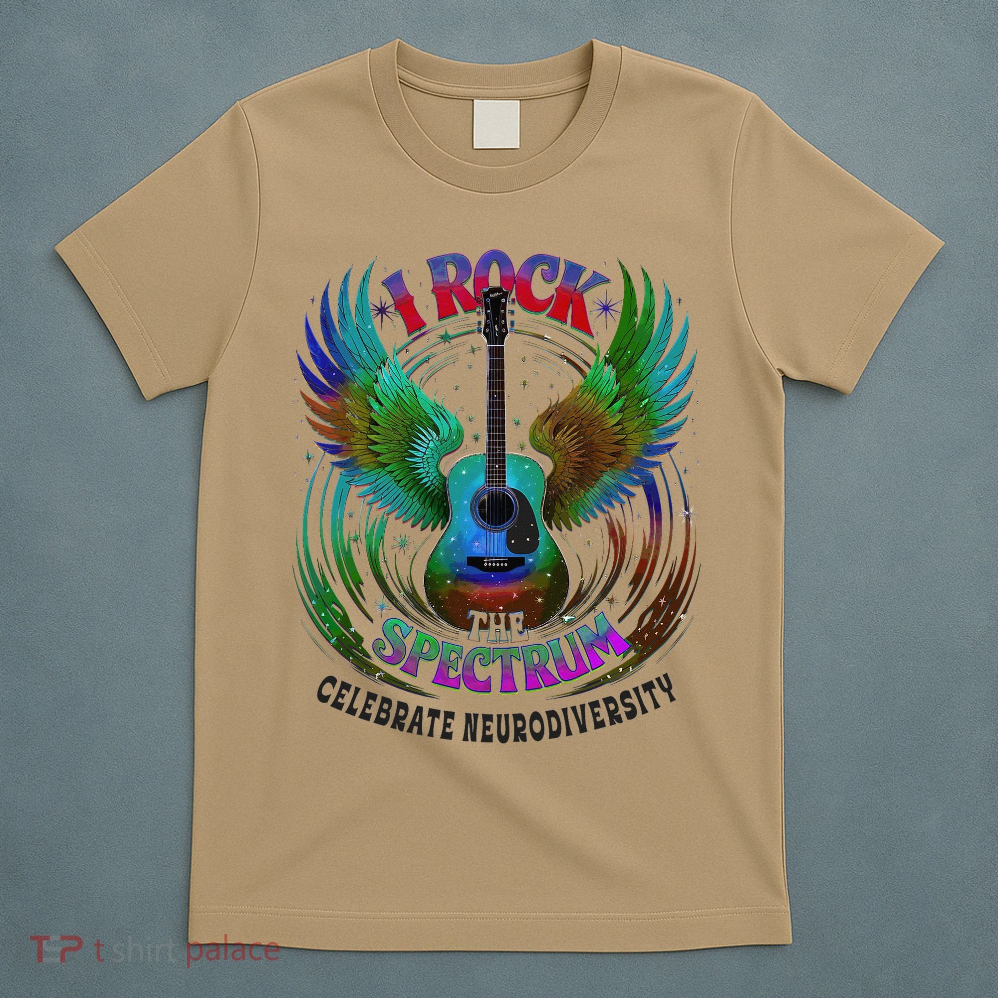 Spectrum Neurodiversity I ROCK THE SPECTRUM Autism T-Shirt