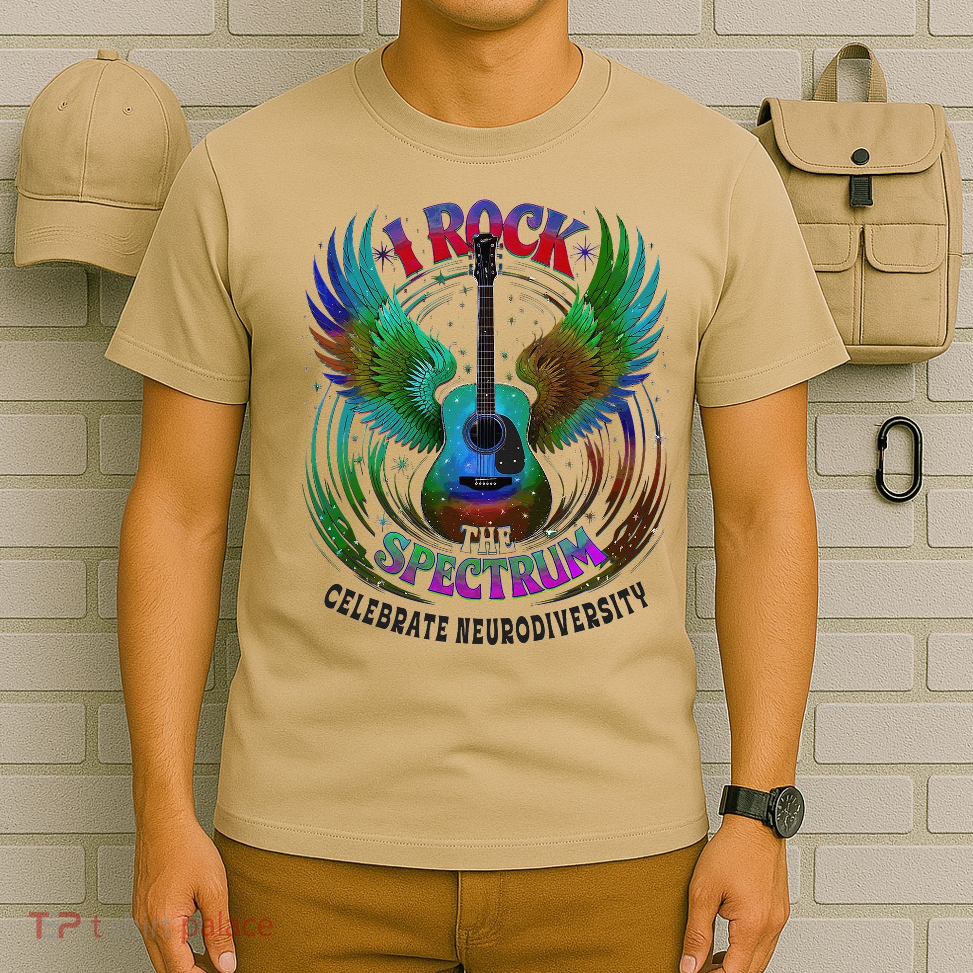 Spectrum Neurodiversity I ROCK THE SPECTRUM Autism T-Shirt