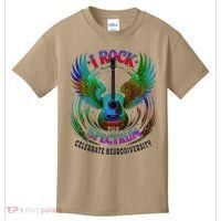 Spectrum Neurodiversity I ROCK THE SPECTRUM Autism Kids T-Shirt thumb 0