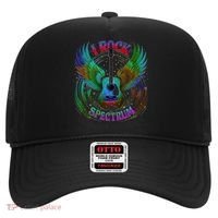 Spectrum Neurodiversity I ROCK THE SPECTRUM Autism Mom Hat thumb 0