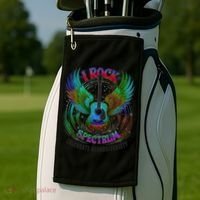 Spectrum Neurodiversity I ROCK THE SPECTRUM Autism Mom Golf Towel thumb 2