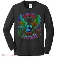 Spectrum Neurodiversity I ROCK THE SPECTRUM Autism Mom Kids Long Sleeve Shirt thumb 0