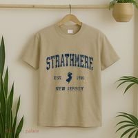Strathmere New Jersey Nj Vintage Athletic Sports T-Shirt thumb 2