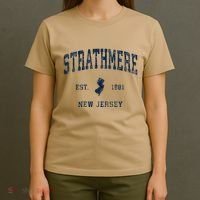 Strathmere New Jersey Nj Vintage Athletic Sports T-Shirt thumb 4