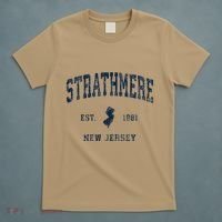 Strathmere New Jersey Nj Vintage Athletic Sports T-Shirt thumb 5