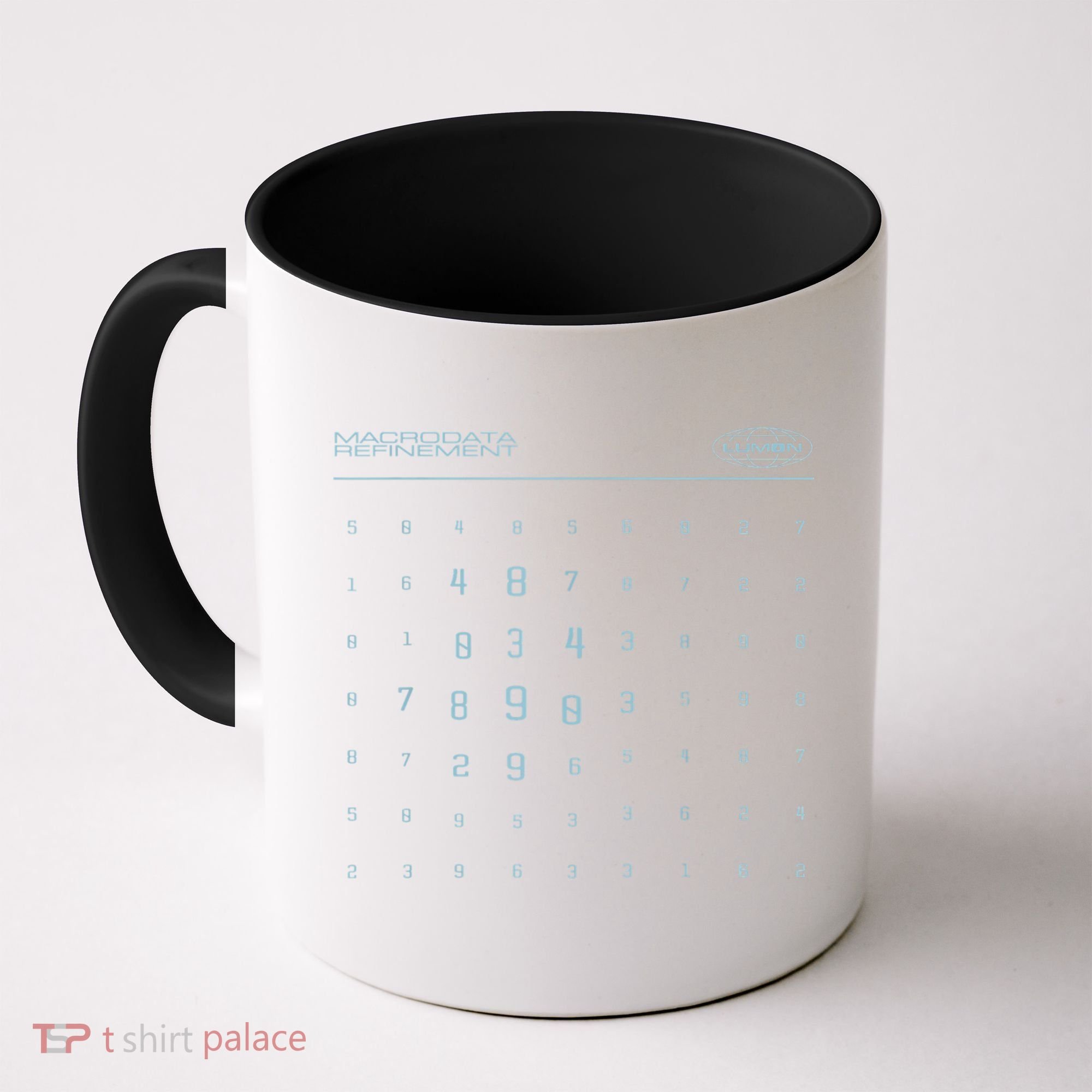 Scary Numbers Lumon Macrodata Refinement Coffee Mug
