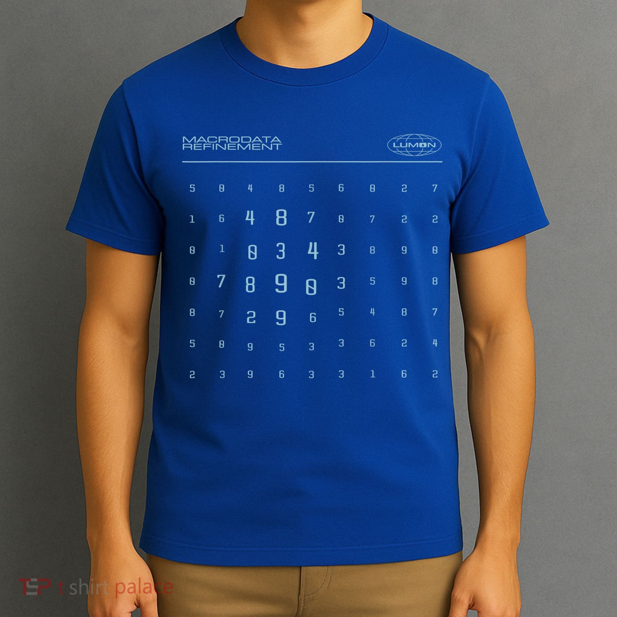 Scary Numbers Lumon Macrodata Refinement T-Shirt