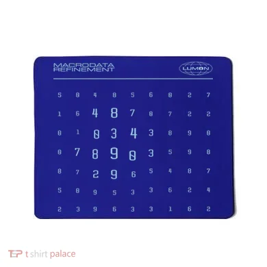 Scary Numbers Lumon Macrodata Refinement Mousepad
