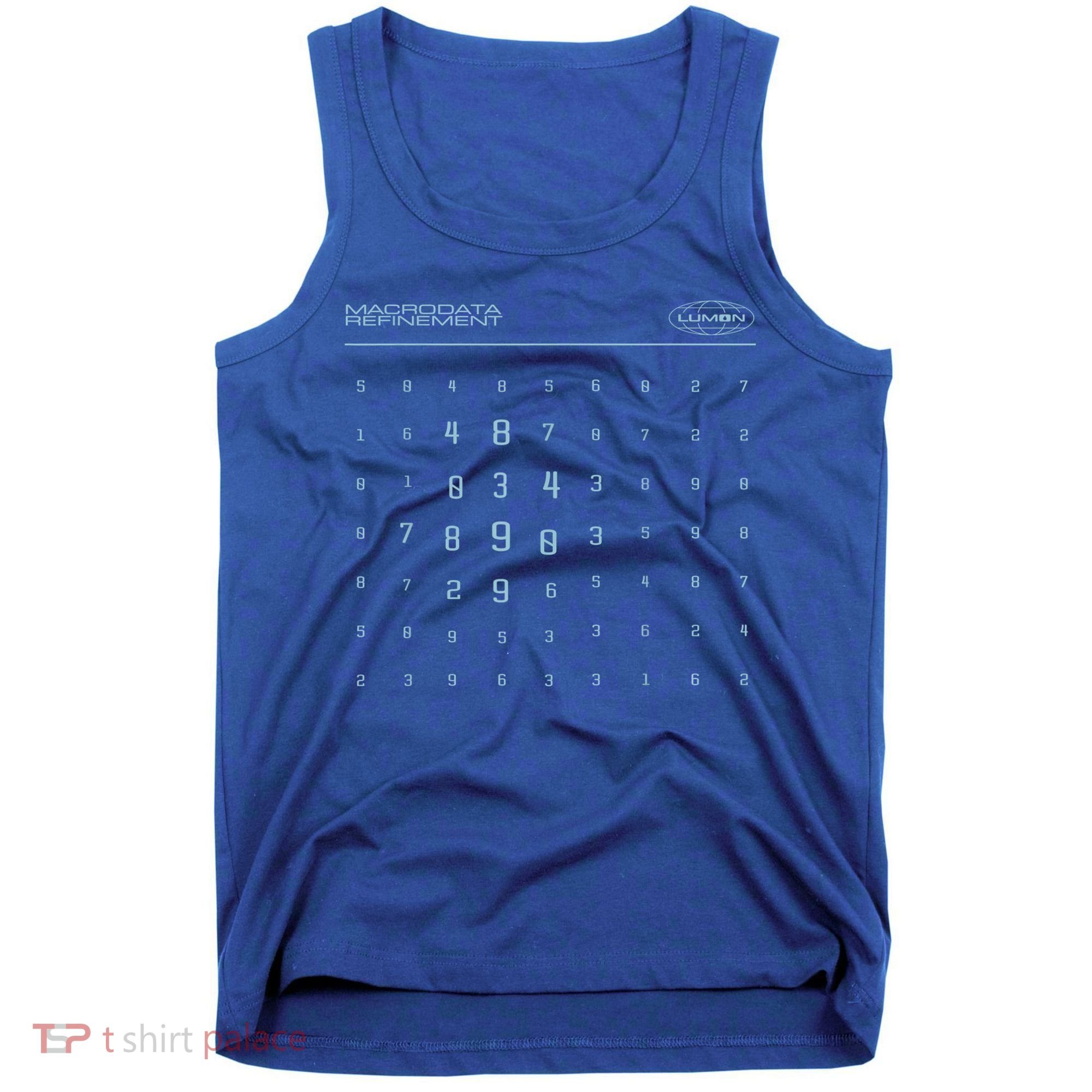 Scary Numbers Lumon Macrodata Refinement Tank Top