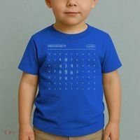 Scary Numbers Lumon Macrodata Refinement Toddler T-Shirt thumb 2