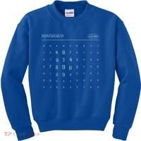 Scary Numbers Lumon Macrodata Refinement Kids Sweatshirt thumb 0