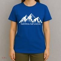 Sierra Nevada Mountains Cool Sierra Nevada Souvenir Gift Cool Gift T-Shirt thumb 4