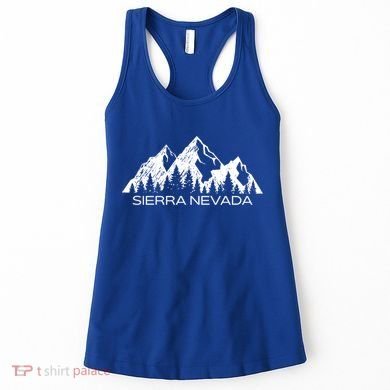 Sierra Nevada Mountains Cool Sierra Nevada Souvenir Gift Cool Gift Women's Tank Top