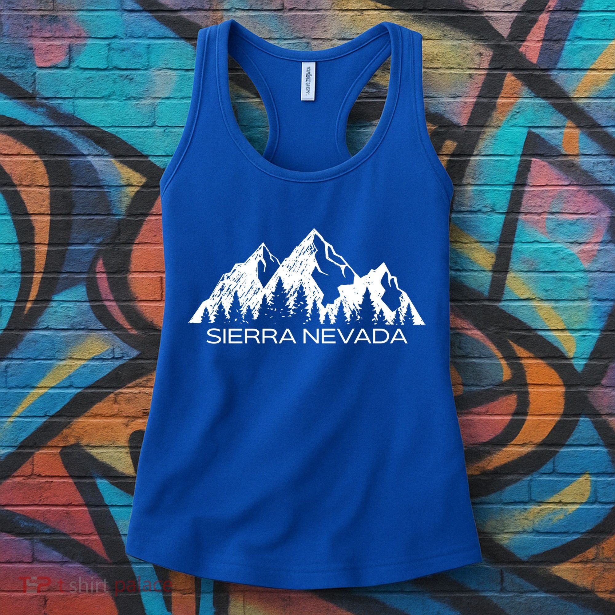Sierra Nevada Mountains Cool Sierra Nevada Souvenir Gift Cool Gift Women's Tank Top