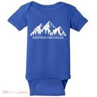 Sierra Nevada Mountains Cool Sierra Nevada Souvenir Gift Cool Gift Baby Bodysuit thumb 0