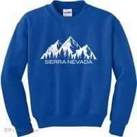 Sierra Nevada Mountains Cool Sierra Nevada Souvenir Gift Cool Gift Kids Sweatshirt thumb 0