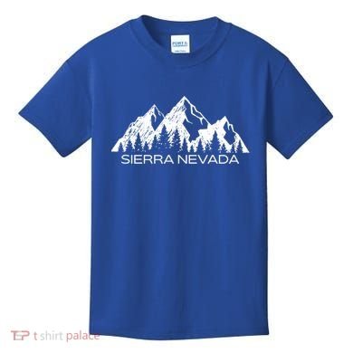 Sierra Nevada Mountains Cool Sierra Nevada Souvenir Gift Cool Gift Kids T-Shirt