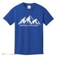 Sierra Nevada Mountains Cool Sierra Nevada Souvenir Gift Cool Gift Kids T-Shirt thumb 0