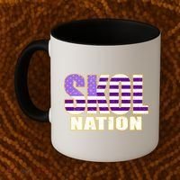 Skol Nation Meaningful Gift Meaningful Gift Purple White Gold Coffee Mug thumb 2