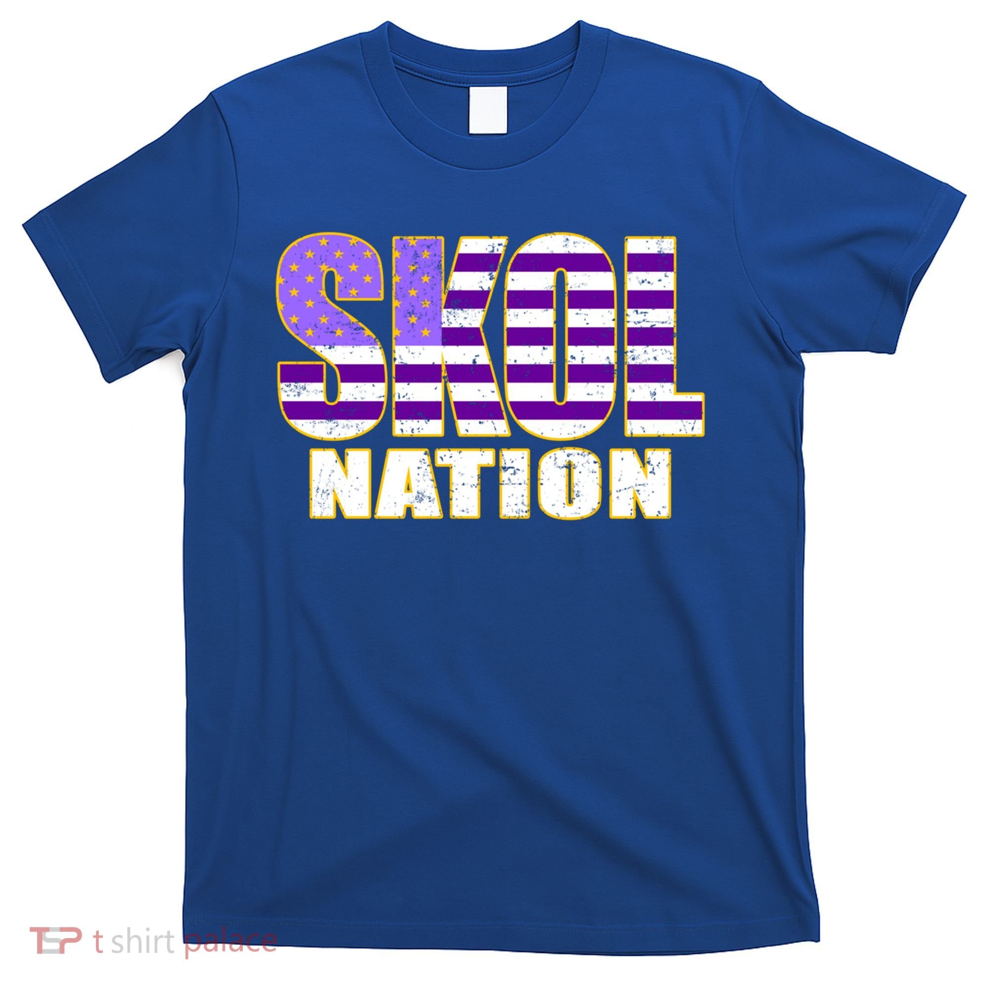 Skol Nation Meaningful Gift Meaningful Gift Purple White Gold T-Shirt