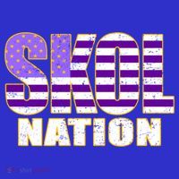Skol Nation Meaningful Gift Meaningful Gift Purple White Gold Baby Bodysuit thumb 2