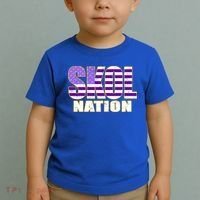 Skol Nation Meaningful Gift Meaningful Gift Purple White Gold Toddler T-Shirt thumb 2