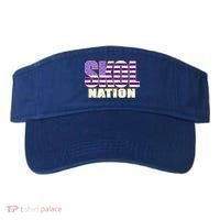 Skol Nation Meaningful Gift Meaningful Gift Purple White Gold Visor thumb 0