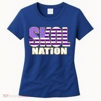 Skol Nation Meaningful Gift Meaningful Gift Purple White Gold Women's T-Shirt thumb 0